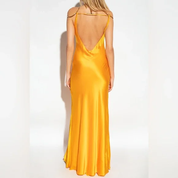 Cult Gaia Azaelia Gown in Marigold